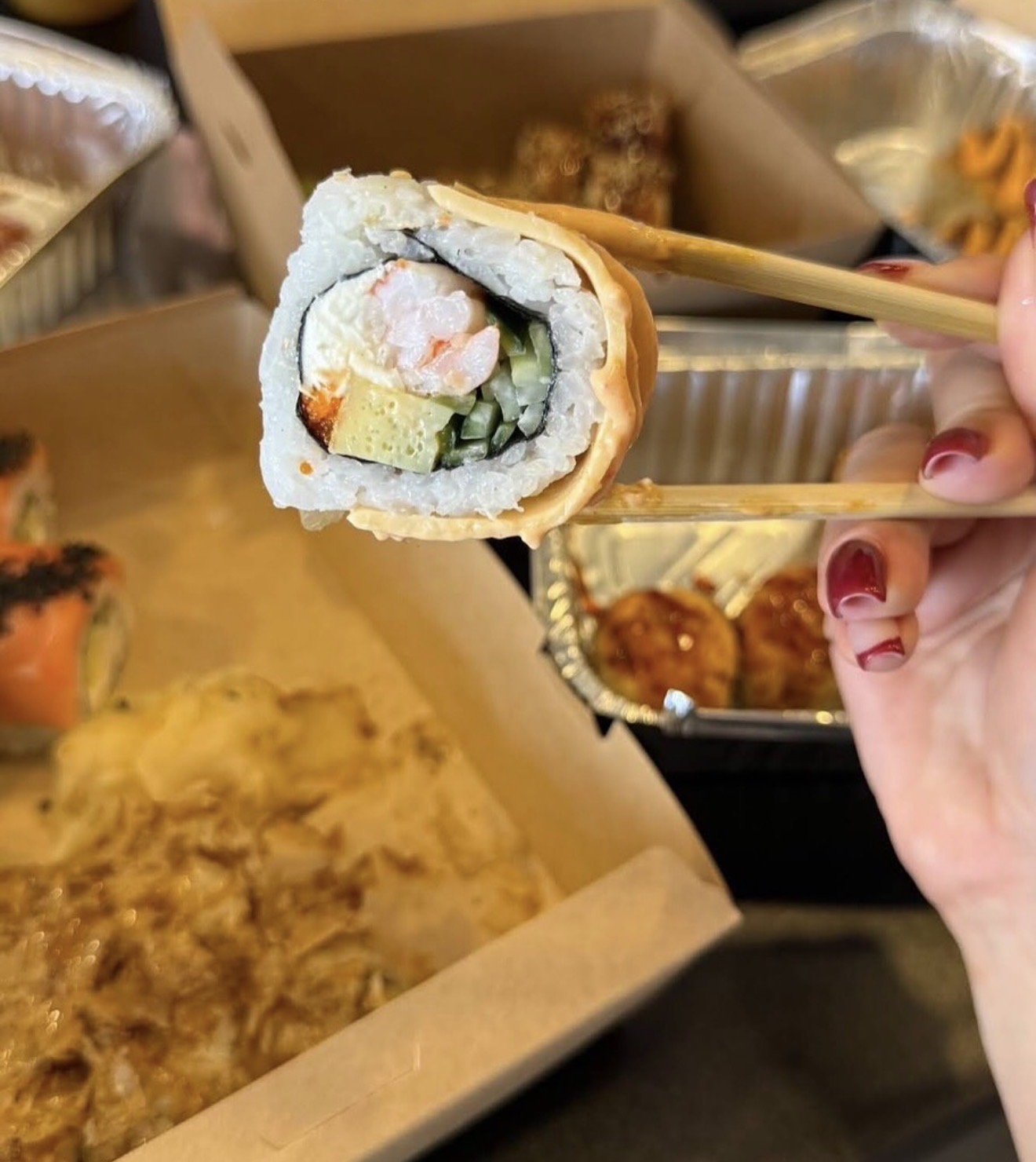 Shrimp roll