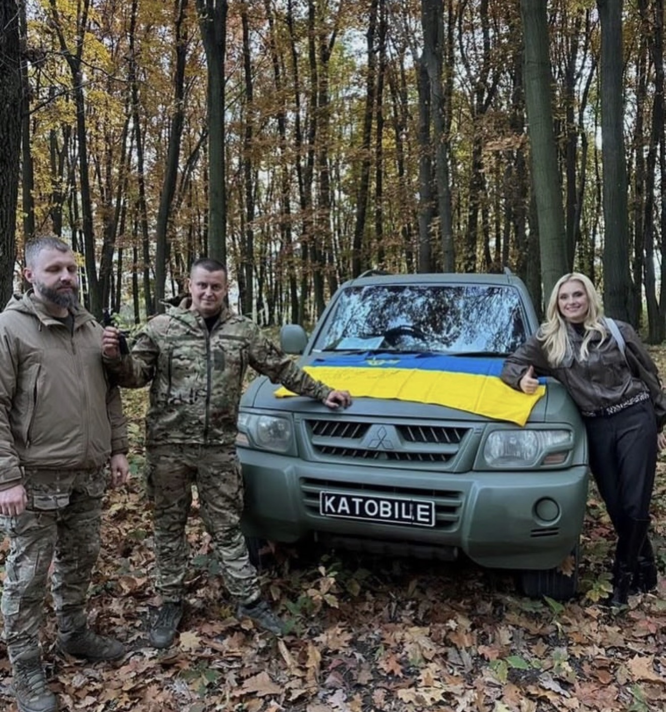 Vehicle 'Katobile' delivered in the forest